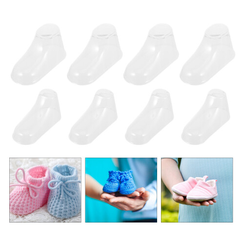 40Pièces Présentoir Transparent Pour Chaussures En PVC 1