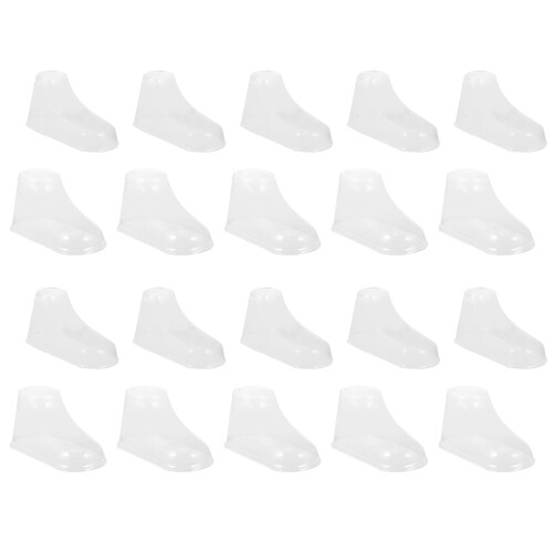 40Pièces Présentoir Transparent Pour Chaussures En PVC 2