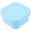 Blue Multi-Function Silicone Lunch Box Durable Portable Meal Box 10