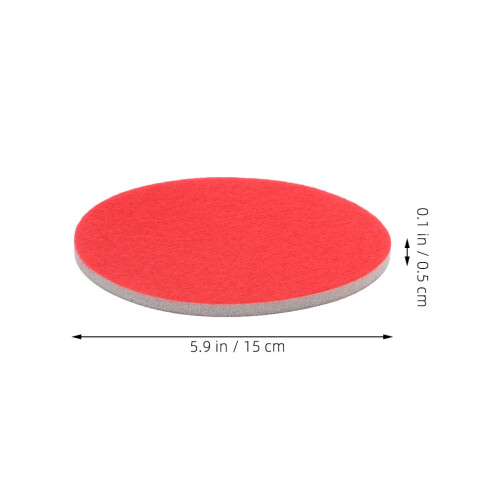 Multi-Color Bowling Ball Sanding Pads Durable Sponge Cleaner Tool 1