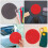 Multi-Color Bowling Ball Sanding Pads Durable Sponge Cleaner Tool 3