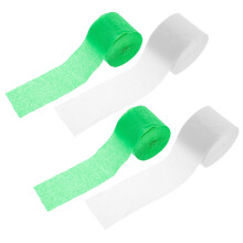 4 Rolls Drawing Paper Ribbon Delicate Streamers Crepe Streamers.