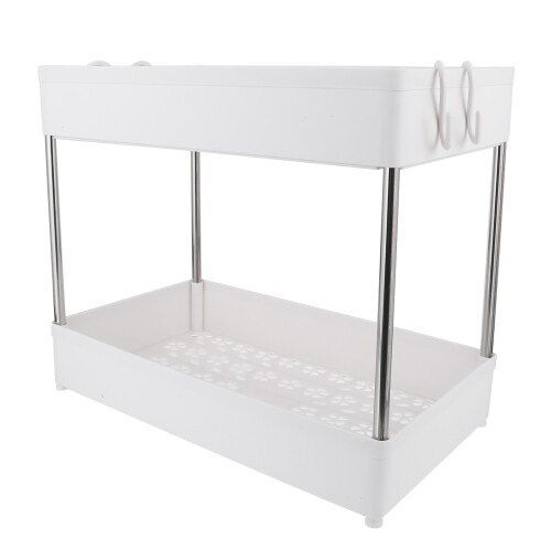 Worgeous Spice Bottle Rack White Pp 1 Kitchen And Bathroom 2