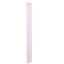 1Pc Baby Growth Chart White Canvas Height Sticker Kids Room Decor