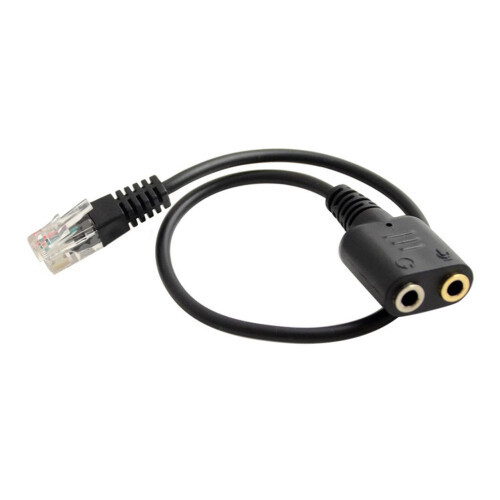 Airplane Adapter For Headphone Jack Adaptor Headset Converter 3.5 Rj9