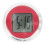 Small Red Car Dash Clock Self-Adhesive Waterproof Digital Clock 1
