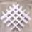 Drawer Dividers White Plastic 8pcs 12.7*2.7in 2