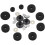 18 Pcs Practice Drum Pad Tuner 9 Wool Pads Cymbals Felt 3