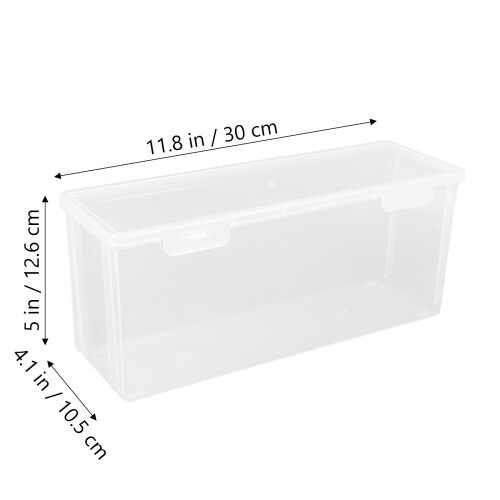 Durable Transparent Bread Keeper Safe Food Container for Kitchen 1