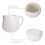 3Stk Mini Milchkrug Keramik Mit 8