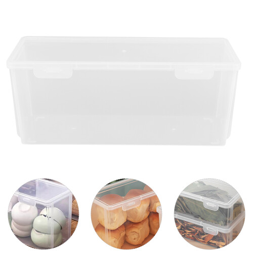 Durable Transparent Bread Keeper Safe Food Container for Kitchen 2