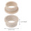 1Set Rubber Composite Rear Shock-Absorbers Pad Protector for Bikes 2