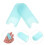 2Pcs Sky-Blue Silicone Saxophone Thumb Rest Covers Finger Protectors 5
