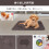 2pcs Waterproof Dog Mats Coffee Reusable For Small Pet 5