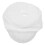 3Pcs Comfortable White Chef Hats Work Caps for Kitchen Staff 4