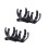 2Pcs Black Golf Clips Rotatable Holder Retrievers for Training Aids 8