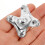24 Pcs Table Leg Brackets Wall Shelf Corner Code Zinc Alloy 8