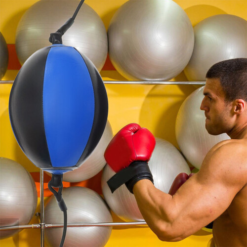 Multi Boxing Bag Double End Ball for Workout Portable PU Leather 2