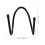 2Sets Wall Mounted Black Iron Flute Hook Organizer for Easy Access 2