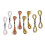 16Pcs Cross Stitch Threads Assorted Colors Polyester DIY Craft Supply 7