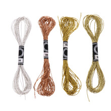 16Pcs Cross Stitch Threads Assorted Colors Polyester DIY Craft Supply