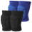 2Pairs Compression Knee Brace with Sponge Material for Athletic Use 2