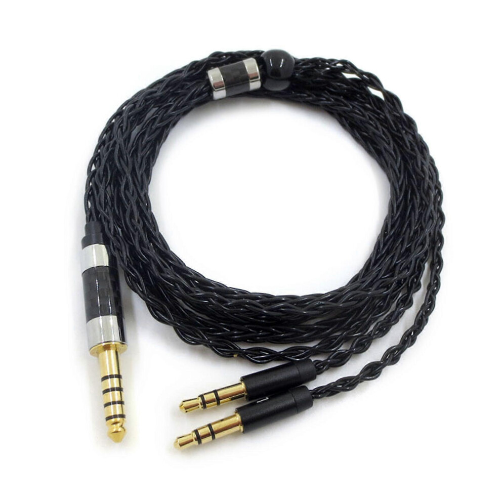 (As Show, 4.4Mm) 8 Cores Headphone Earphone Cable For Denon Ah-D600 D7100 D9200 D5200 D7200 3242242646753