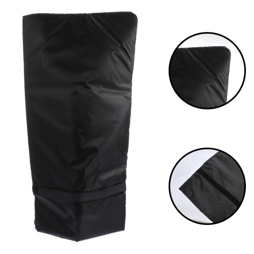 1Stk Winter Wasserhahn Schutz Abdeckung Tap Cover Polyester Schwarz 1