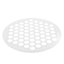 Multi-Hole White Plastic Dumpling Maker Mold Kitchen Pelmeni Tool