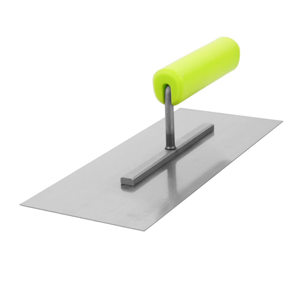 Concrete Trowel Stainless Steel Plastering Tool With Ergonomic Grip For Smooth Cement Finishing 9455672635028