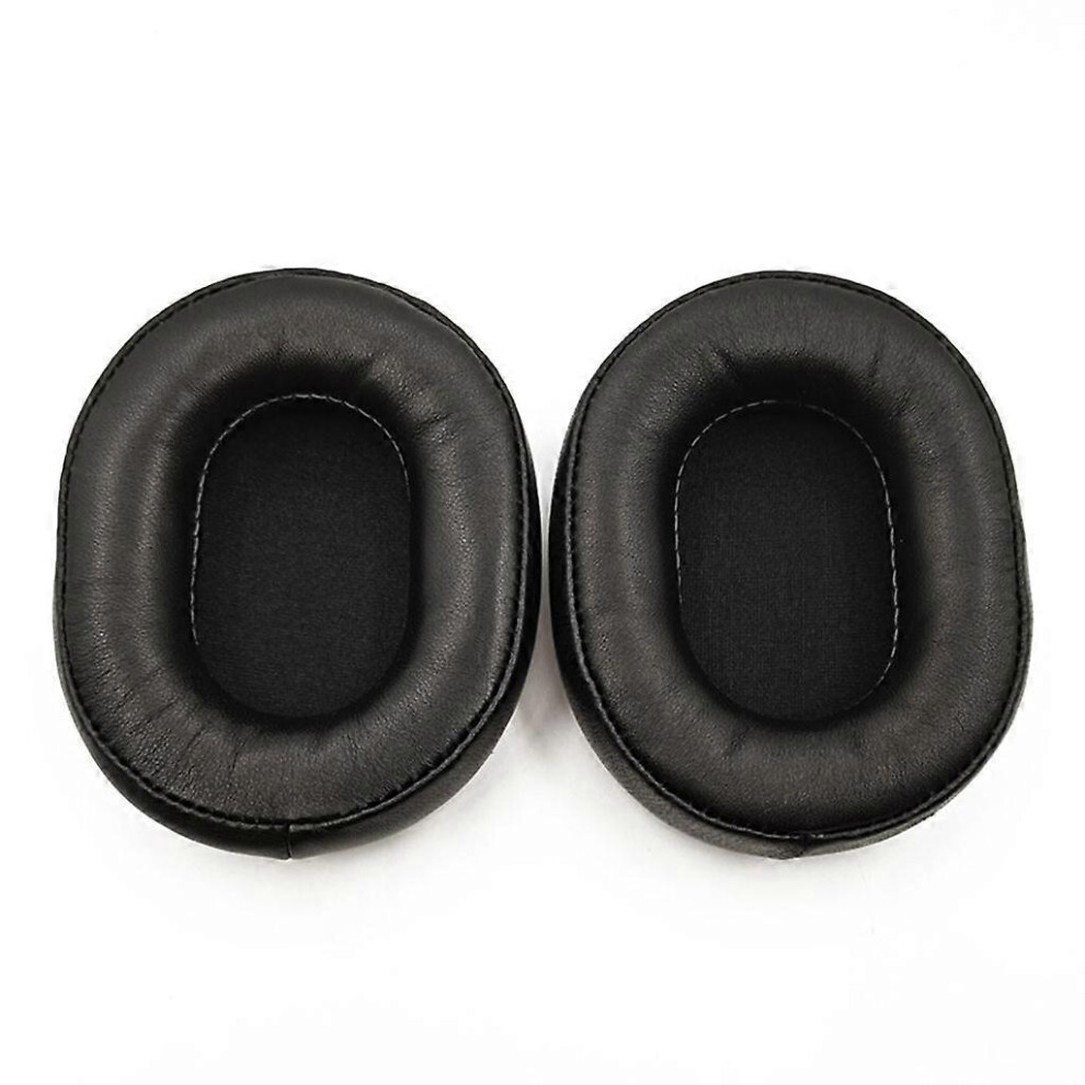 (As Show, Black) Durable Leather Earpads For Ath-Msr7 Msr7b Earphone Memory Foam Round Earcups 5213747819483