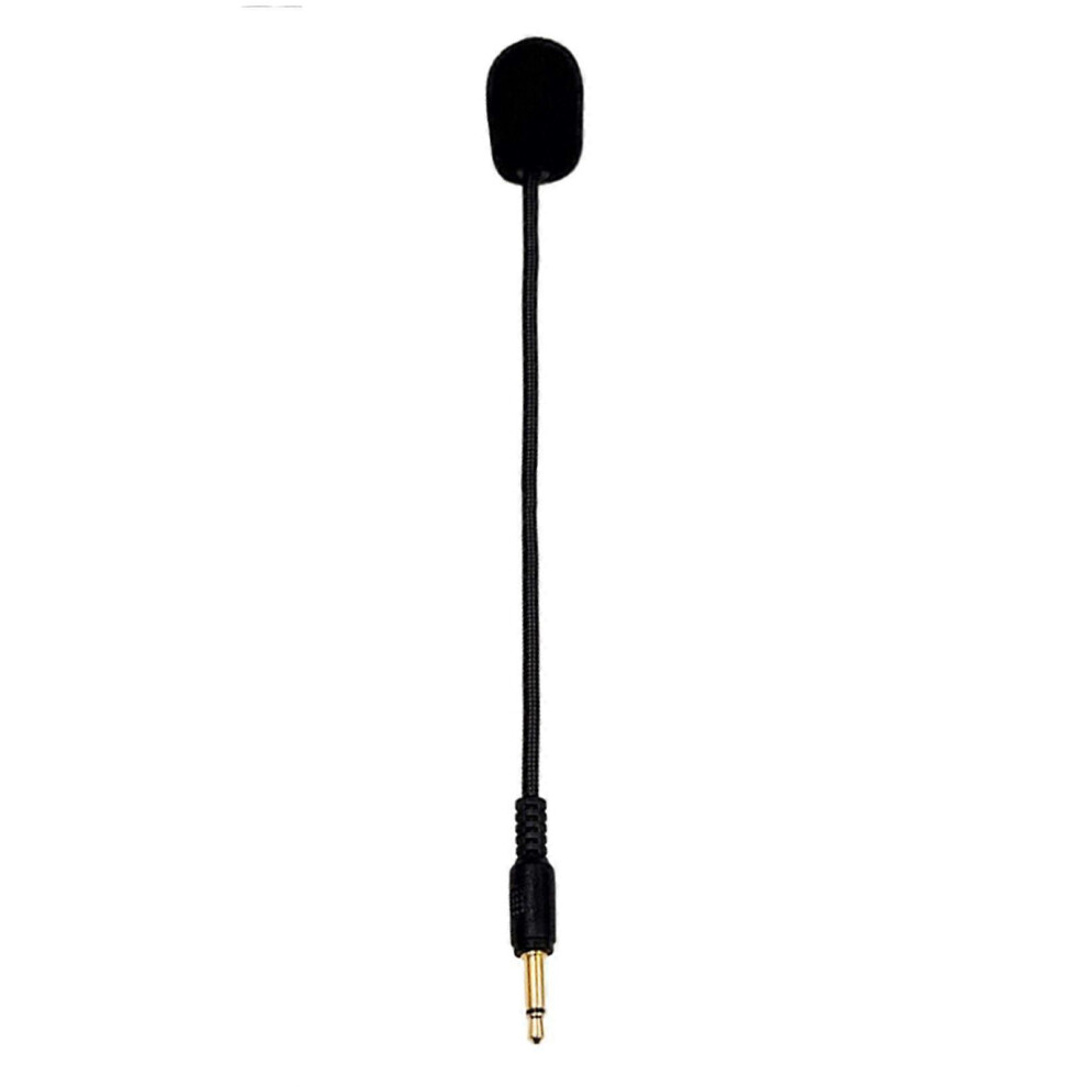 (As Show, C) 3.5Mm Plug Noise Cancelling Microphone Bendable Mic Headphone Replacement 3242242634491