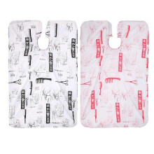 (As show, One size) New Salon Barbers Hairdressing Hairdresser Hair Design Cutting Cape Gown Cloth
