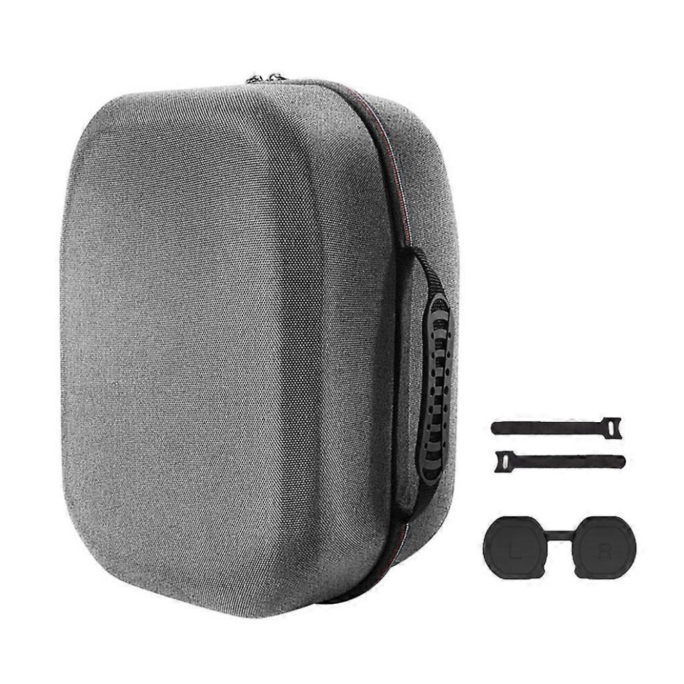 (As Show, Grey) Headset Travel Bag Shockproof Shells Controller For Ps Vr2 Headset Pouch 3364096705131