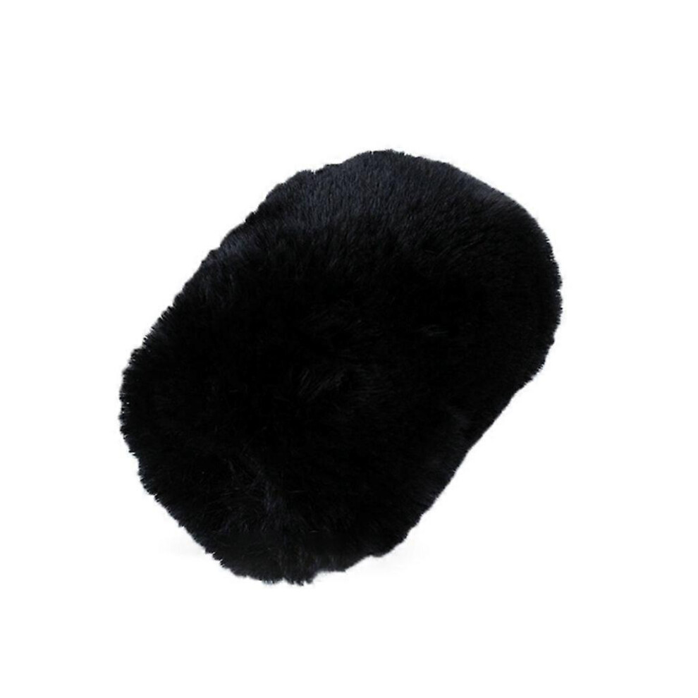 (As Show, One Size) Mic Furry Wind Shield & Foam Windscreen For Microphone Foam & Furry Wind Muff 5213747868788