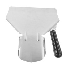 Stainless Steel Ice Scoop with Ergonomic Grip for Popcorn, French Fries, Parties and Buffet Use