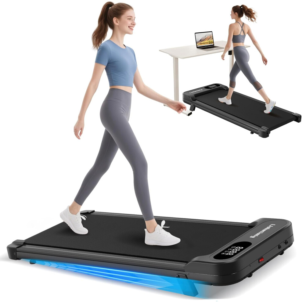 Lishetimig 2.5Hp Portable Treadmill With Remote & Led Display