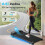 2.5HP Portable Treadmill with Remote & LED Display 2