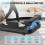 2.5HP Portable Treadmill with Remote & LED Display 4