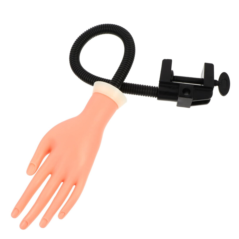Practice Hand for Nail Art with Realistic Movable Joints for Manicure Training Beginners and Pros