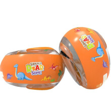 Kids Arm Floaties with Safe ThreeAirbag Design, Toddler Swim Arm Bands for Pool 1344 lbs Dinosaur