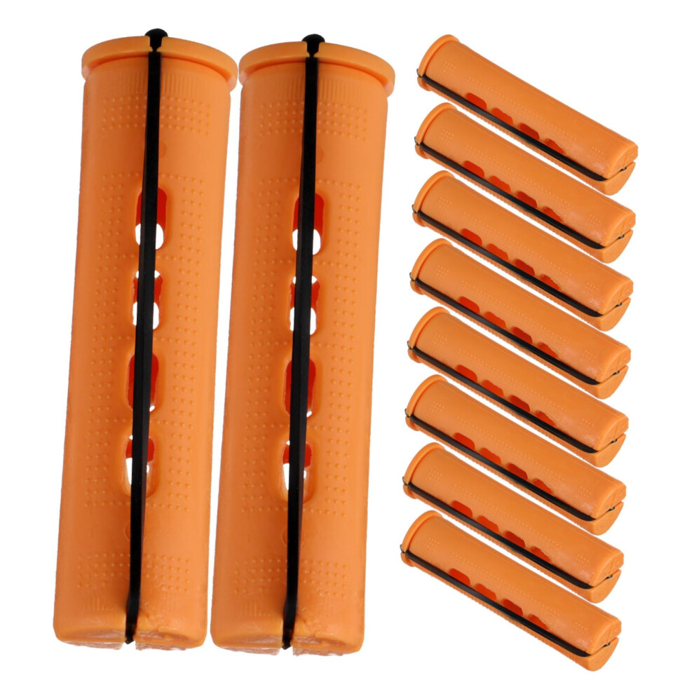30pcs Self Holding Hair Rollers with Caps for DIY Wavy Styling and Vintage Curls