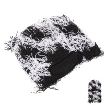 Black Ski Mask Beanie Men Furry Balaclava Mask for Climbing Sports