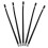 High Pressure Hose Fire Extinguisher Hoses Black Plastic 5pcs 1