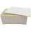 Beige Foldable Clothes Storage Box with Durable PP Cloth for Home 6