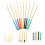 5Paires Baguettes De Percussion Érable Antidérapantes Multicolores 3