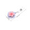 5Pcs Retractable Work Badges Accessories for Id Cards in Mixed Colors 2