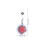 5Pcs Retractable Work Badges Accessories for Id Cards in Mixed Colors 3