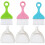 3Sets Compact Plastic Desktop Dustpan with Reusable Household Brush 1