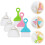 3Sets Compact Plastic Desktop Dustpan with Reusable Household Brush 4